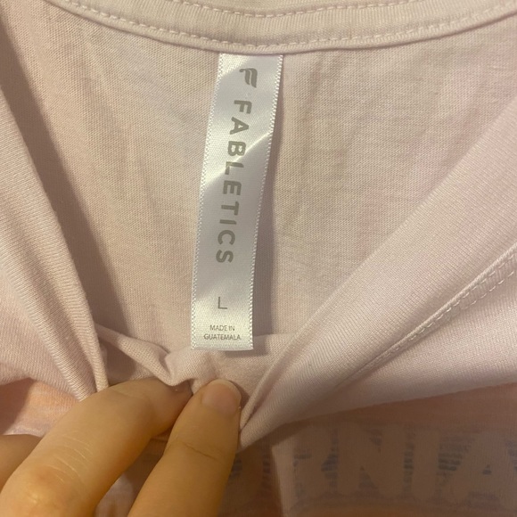 Pink Fabletics workout tank - Picture 2 of 2